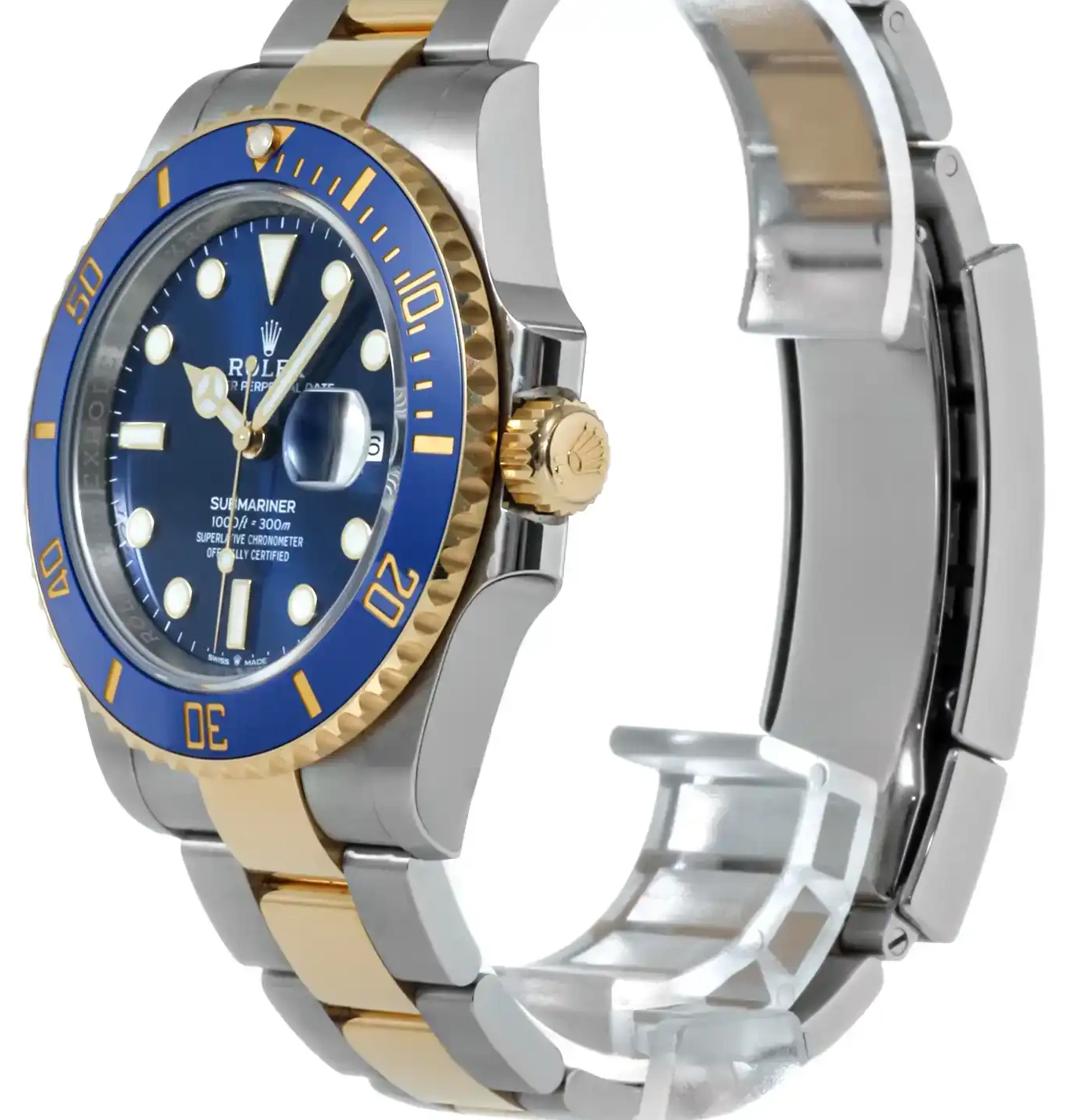 Prestigious Jewelrys 126613LB Blue Rolex Submariner 0701